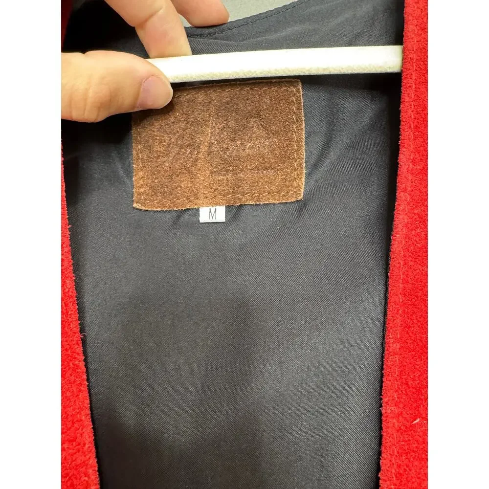 Vintage Lot of 4 Ben Kalton Fringe Leather Shawl Vests Western Rodeo Capelet Mex - Picture 8 of 16